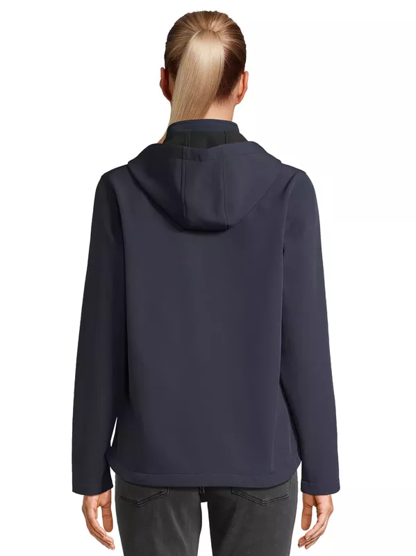 Race Softshell Hooded Jacket 04448 Navy