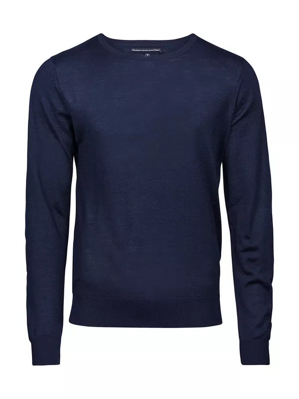 Męski sweter Tee Jays Crew Neck 6000 Navy