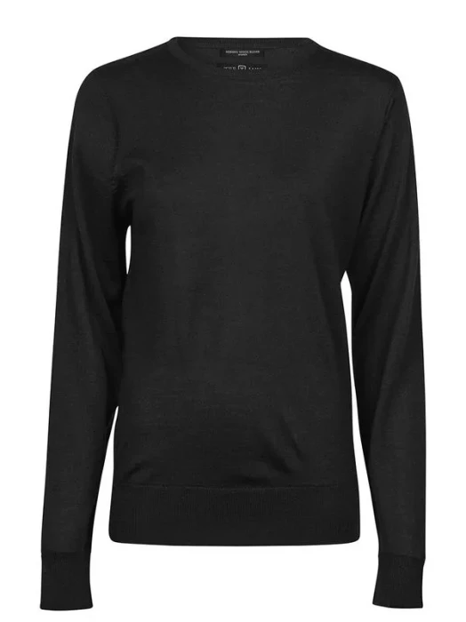 Sweter Tee Jays Crew Neck 6006 Black