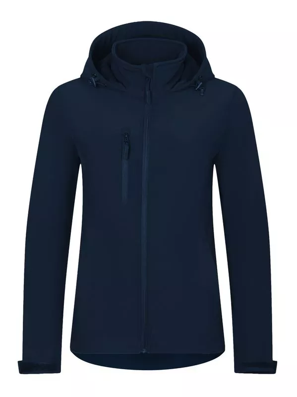 Damski Softshell z kapturem Malfini Trail 548 Granatowy