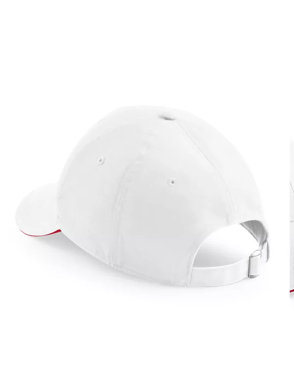 White/ Classic Red