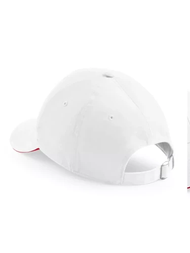 White/ Classic Red
