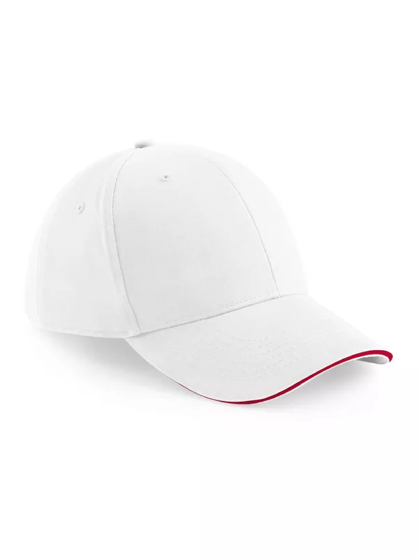 White/ Classic Red