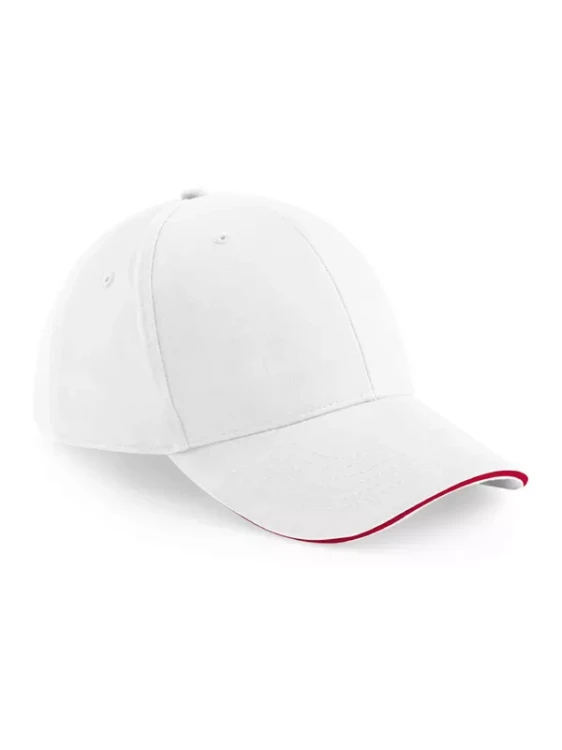 White/ Classic Red
