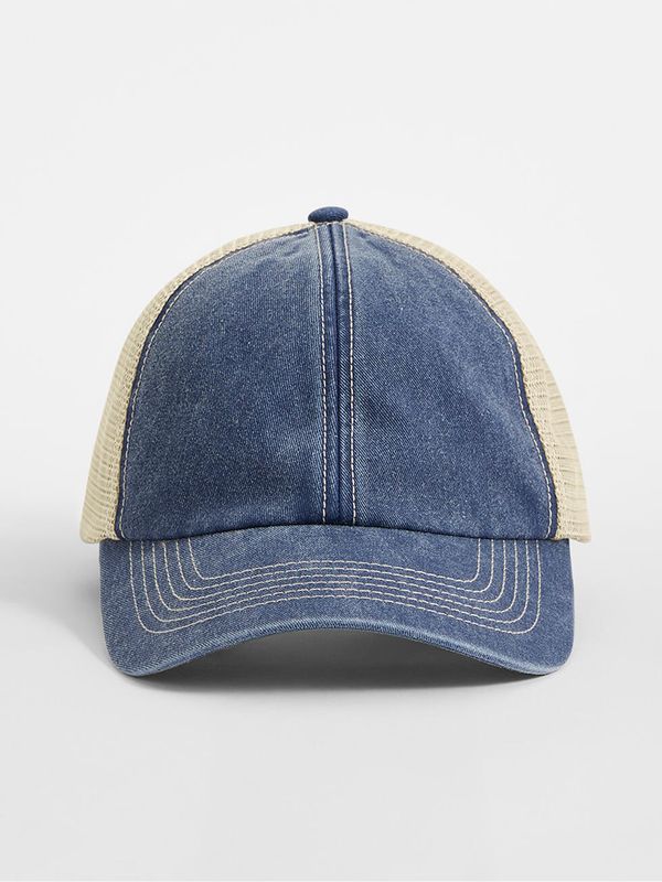 Czapka z daszkiem Vintage Trucker B672 Beechfield
