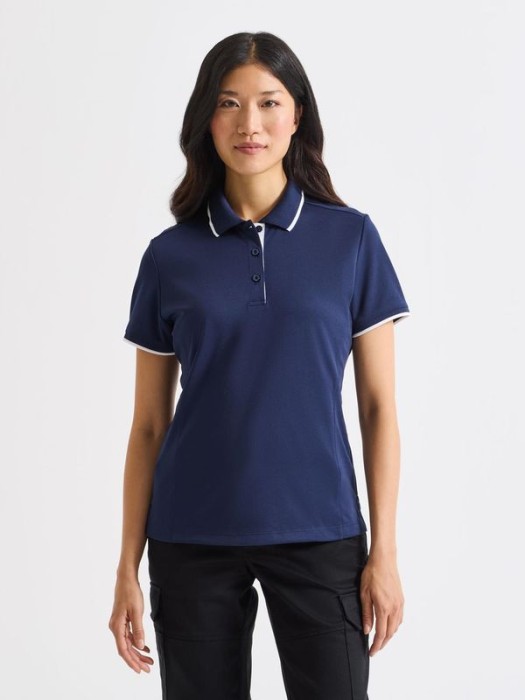 Women's Contrast Tipped Coolchecker® Polo PR619