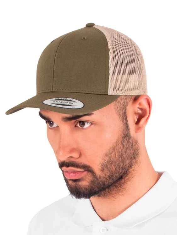 Czapka Retro Flexfit Trucker 2-Tone 6606T