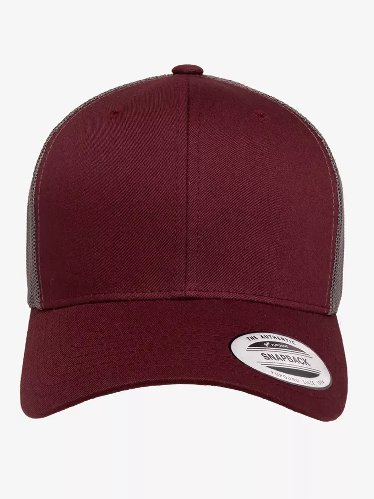 Maroon/Grey