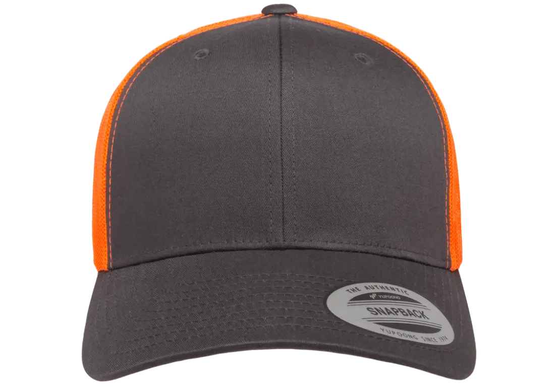 Charcoal/Neon Orange