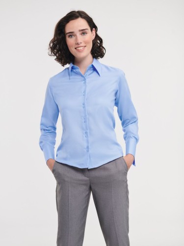 Damska bluzka Russell Non Iron R-956F-0 (Bright Sky)