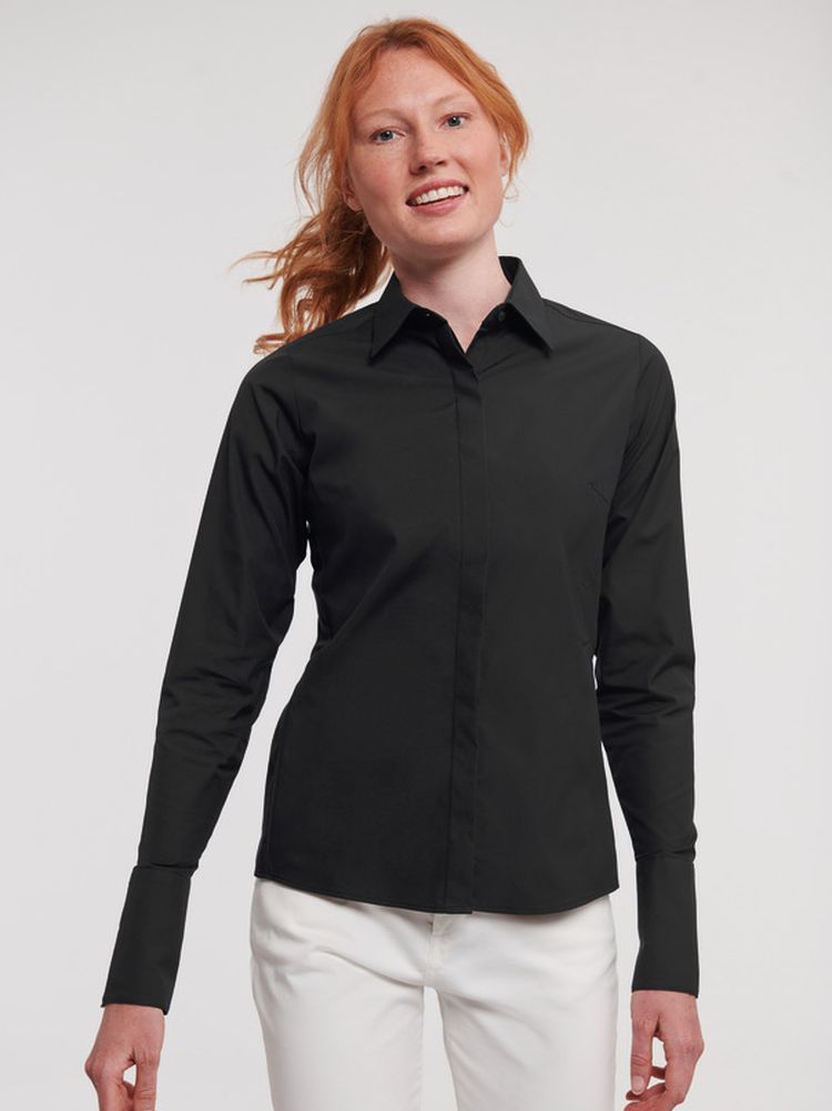Koszula Russell Ultimate Stretch R-960F-0 (Black)