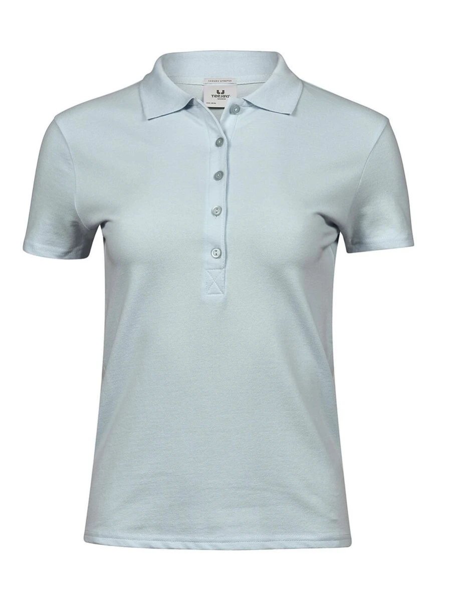 Polo Tee Jays Luxury Stretch 145/Ice Blue