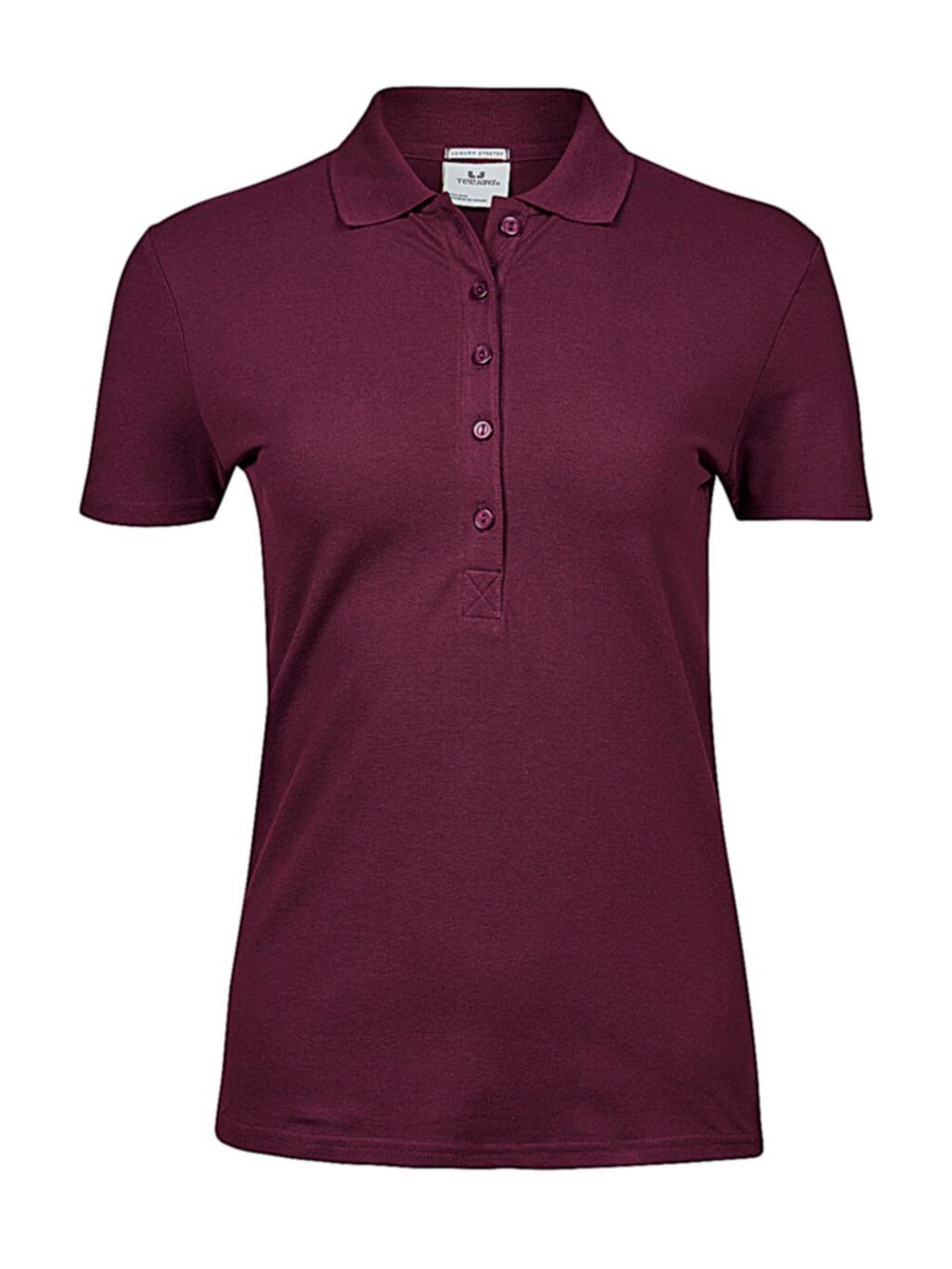 Polo Tee Jays Luxury Stretch 145/Wine