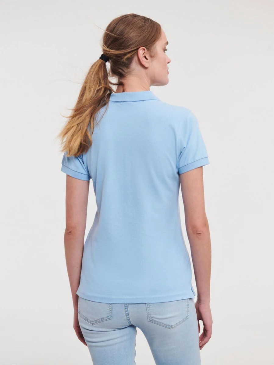 Damskie Polo Stretch Fitted 566F