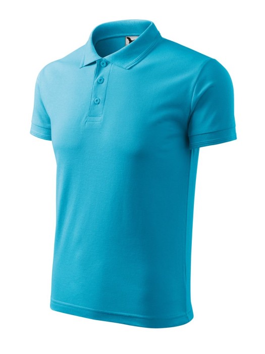 Męska koszulka Polo Malfini 203 (turkus)