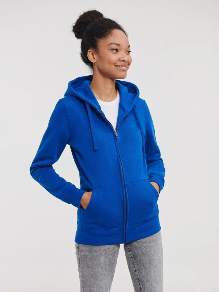 Damska bluza z kapturem na zamek Authentic 266F