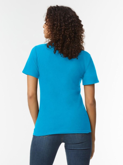 Damska koszulka polo Softstyle Double Pique 64800L