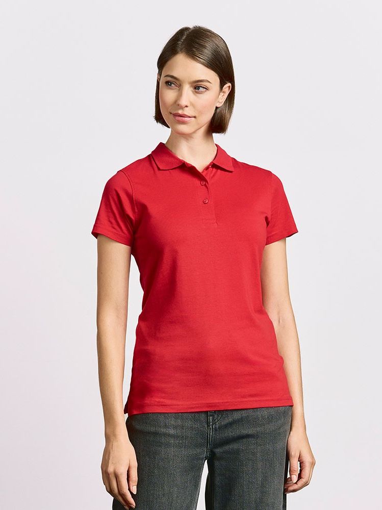 Damska koszulka Polo Jersey (Fire Red)