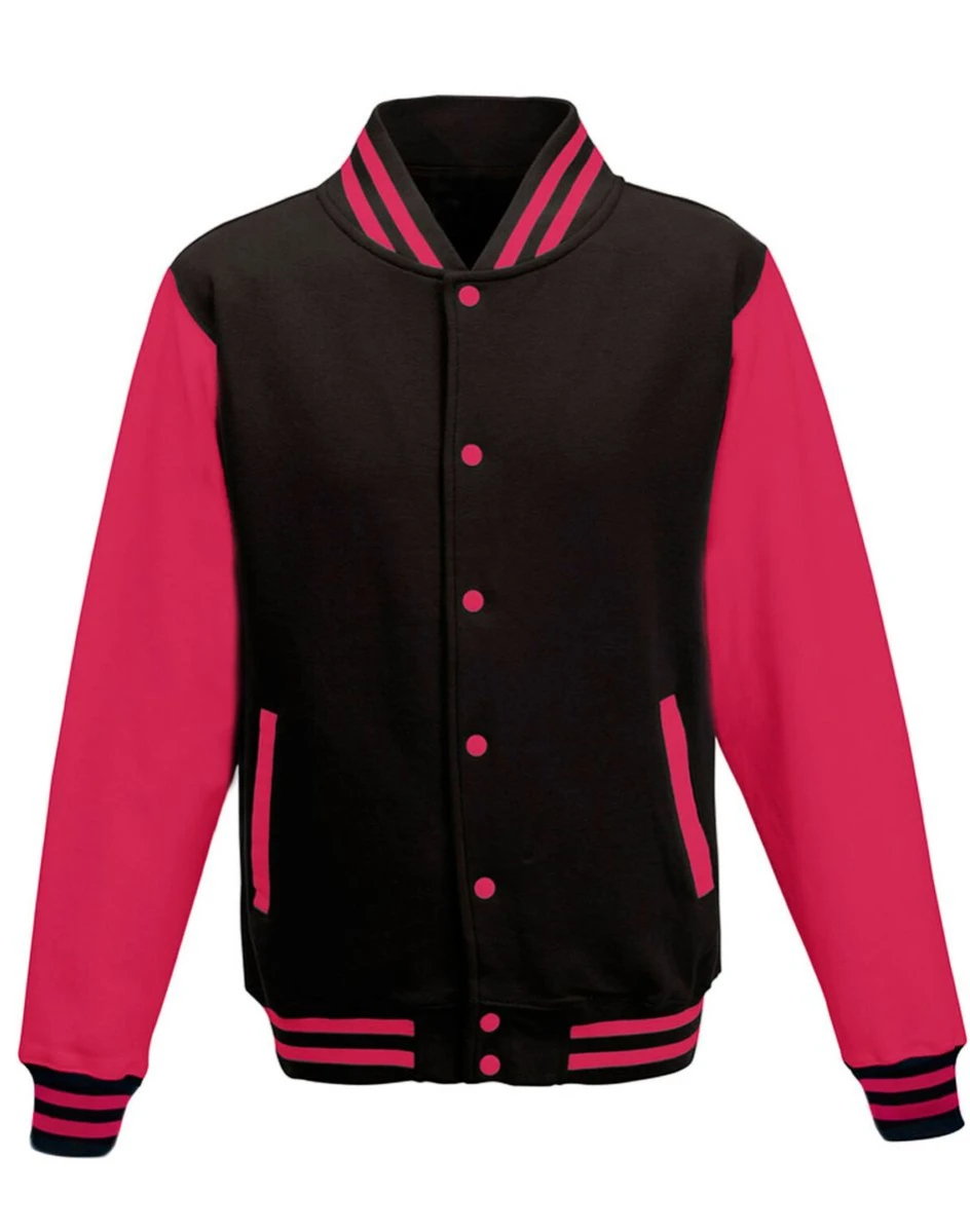 Jet Black/Hot pink