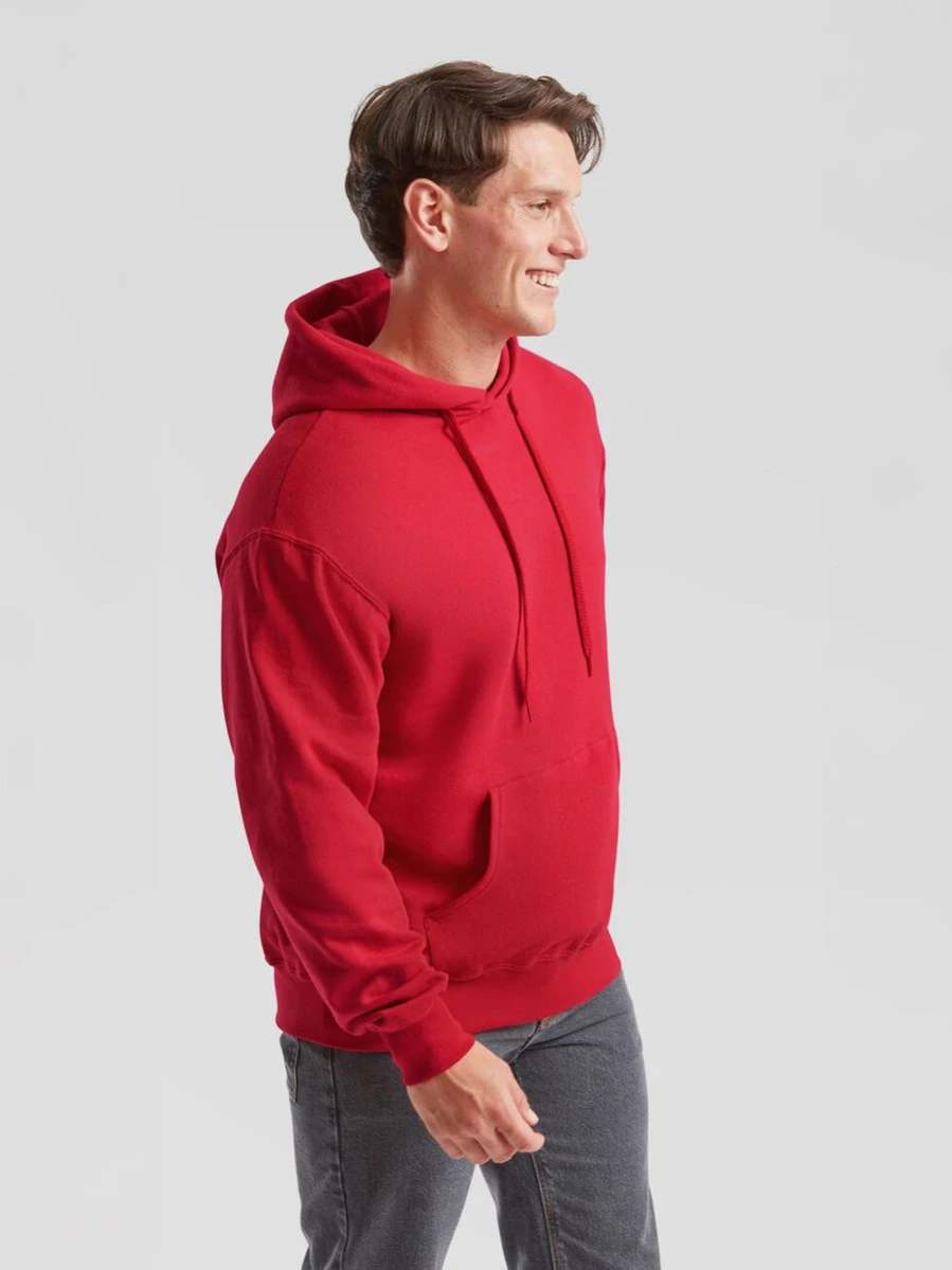 Bluza z kapturem Classic 62-208-0 (Red)