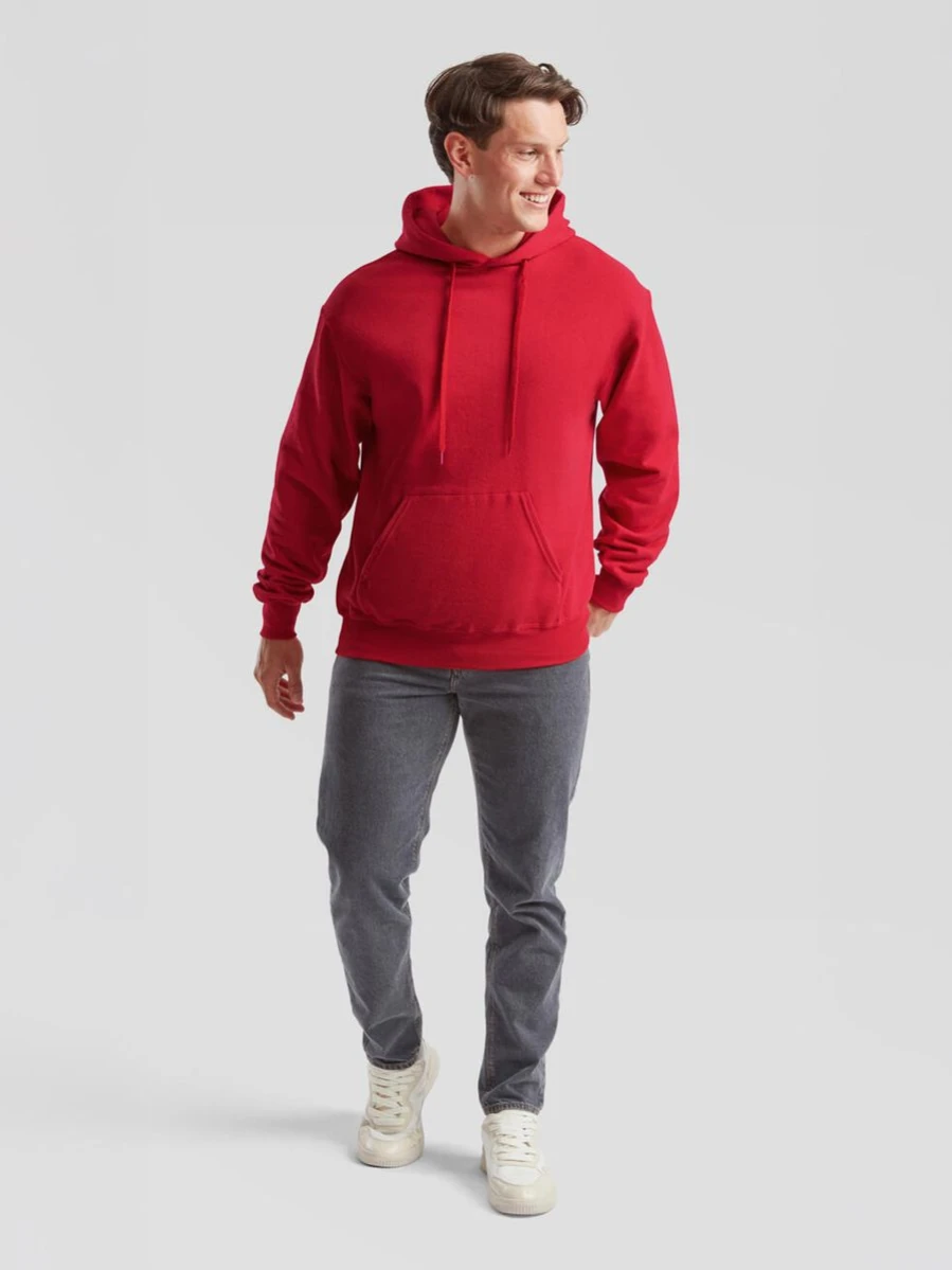 Bluza z kapturem Classic 62-208-0 (Red)