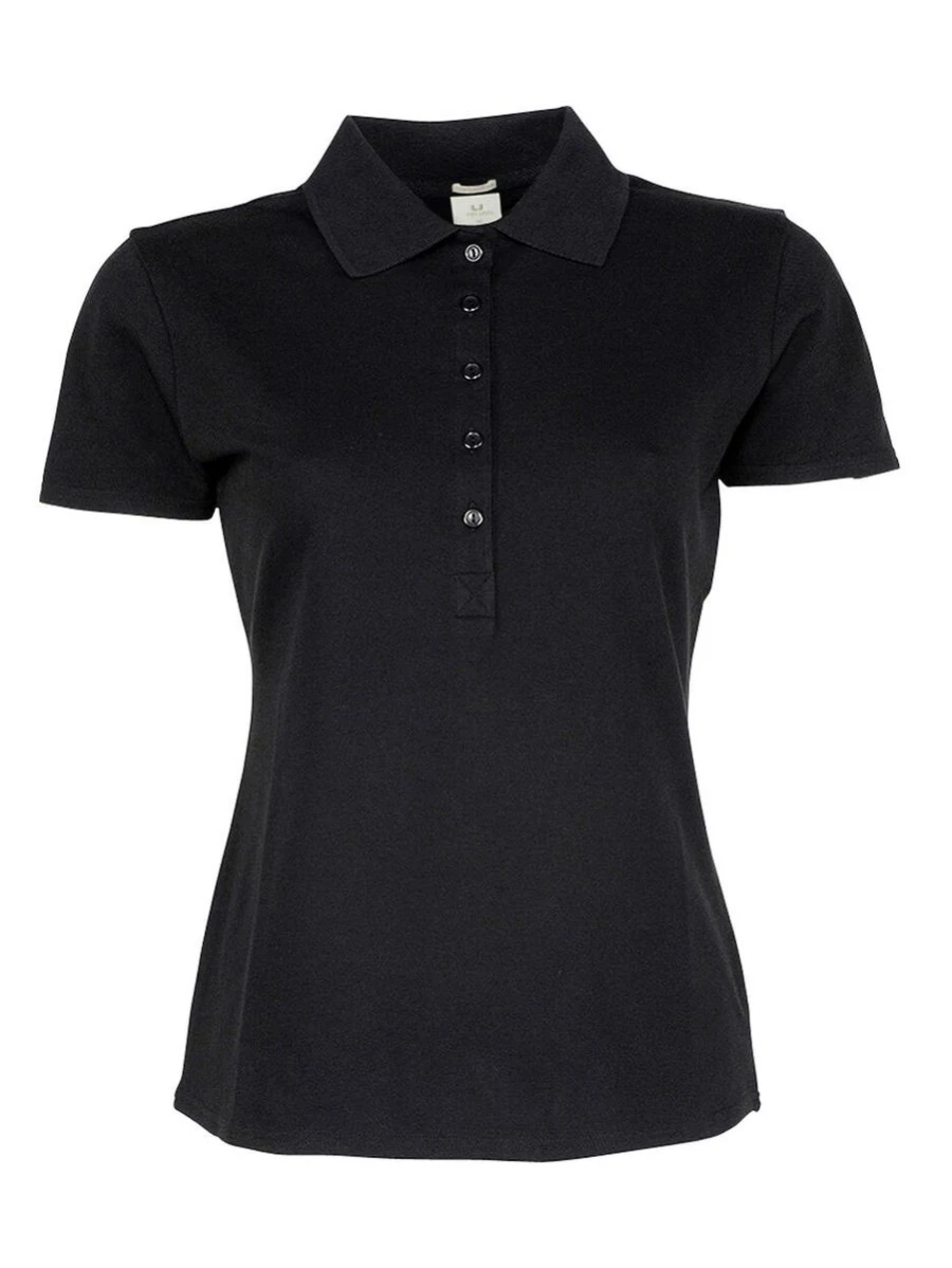 Polo Tee Jays Luxury Stretch 145/Black