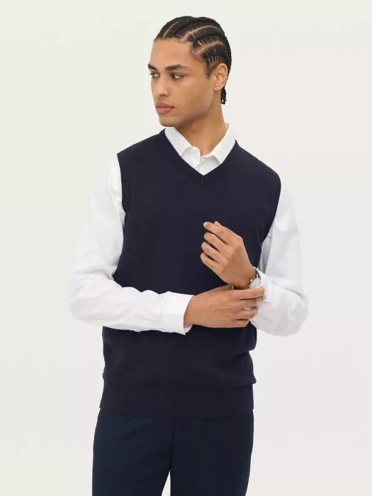 Unisex Sleeveless Sweater Gentlemen 00591