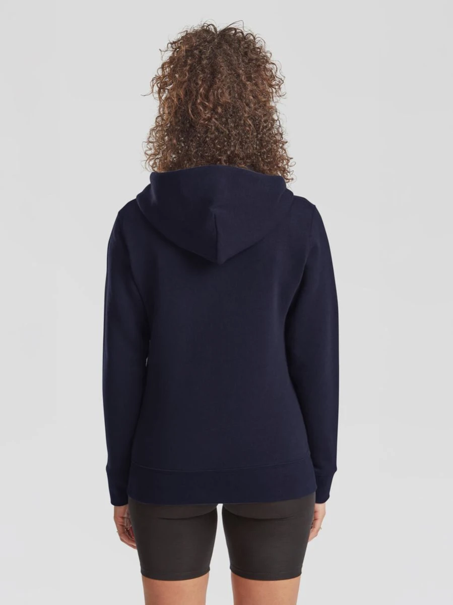Bluza na zamek z kapturem 62-118-0 (Deep Navy)