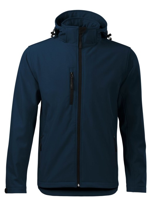 Męski Softshell z kapturem Performance 522 (Granatowy)