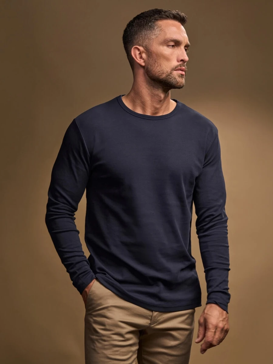 Long Sleeve Interlock Tee Jays 530