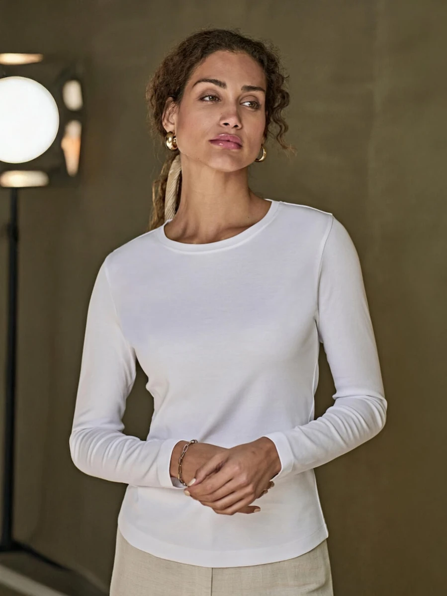 Women´s Long Sleeve Interlock Tee Jays 590