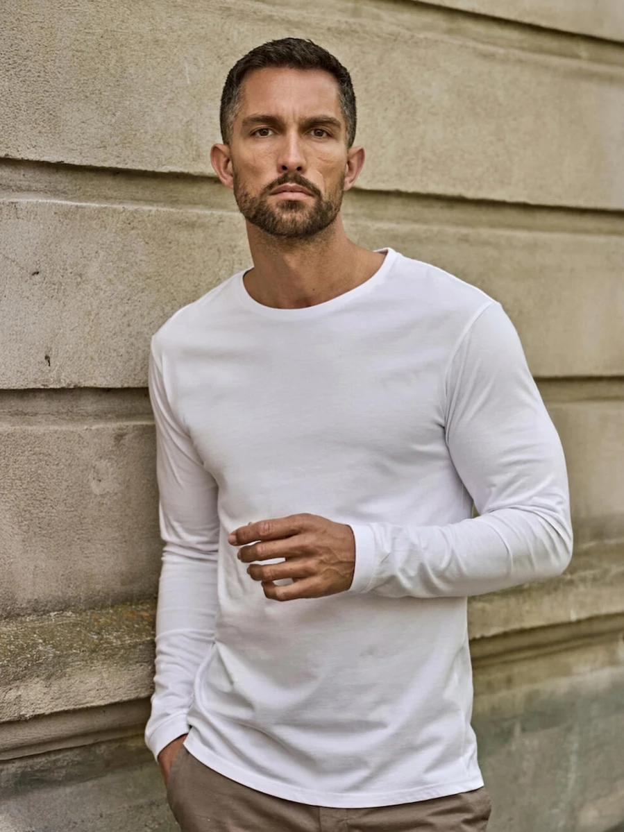 Męski Long Sleeve Fashion Sof Tee Jays 8007