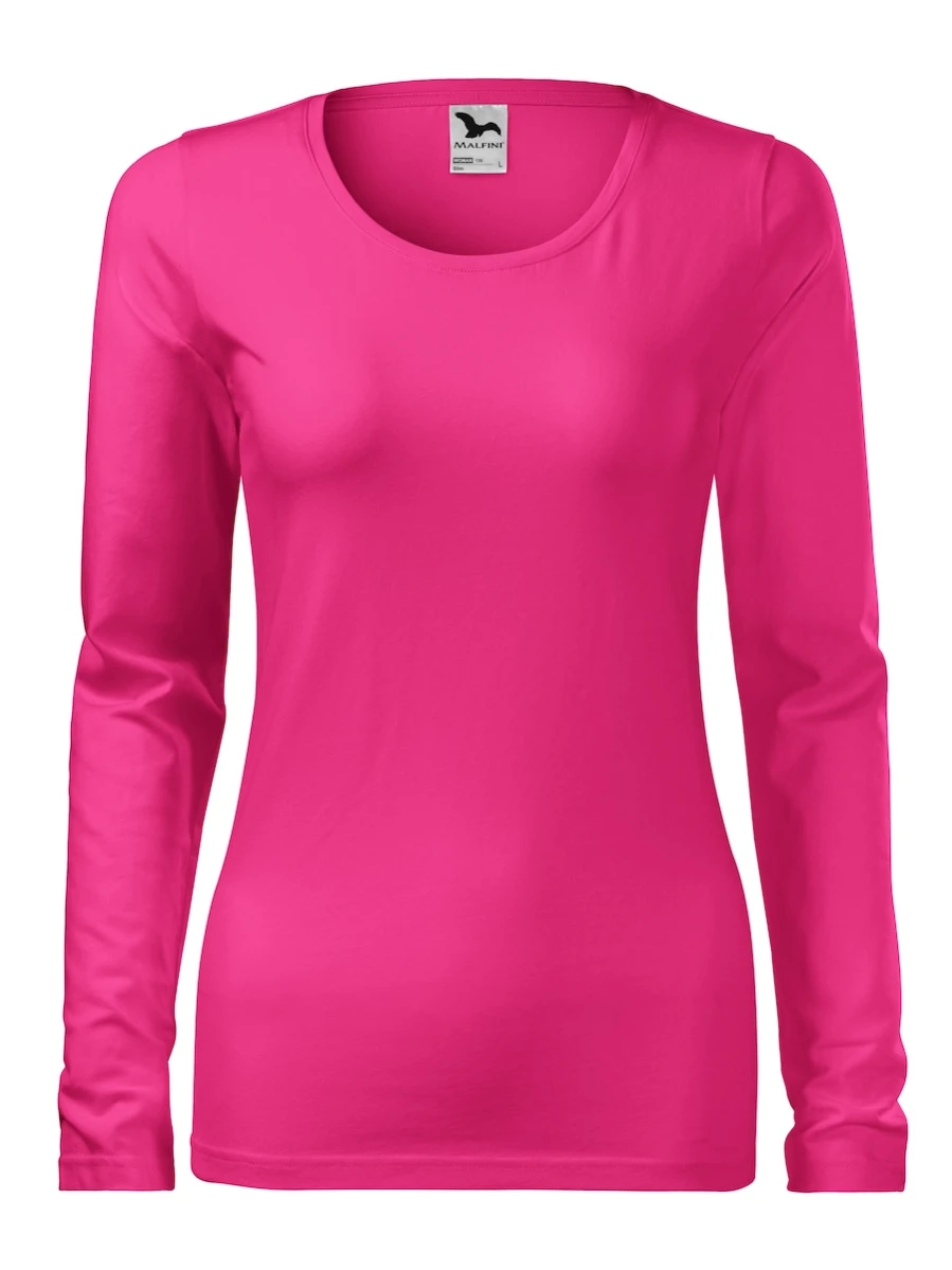 Damska koszulka Malfini Slim 139 (czerwień purpurowa)