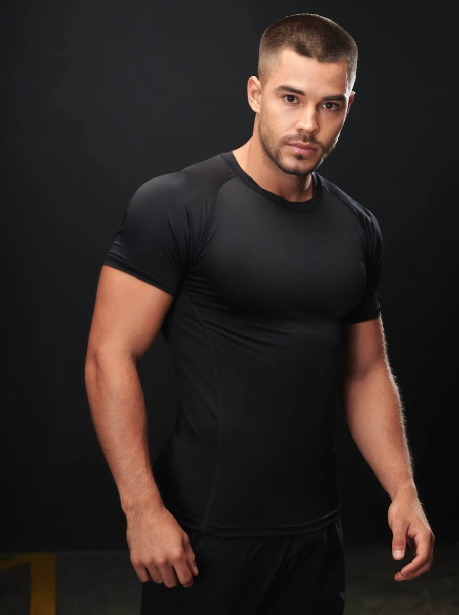 Męska koszulka Tombo Slim Fit TL515