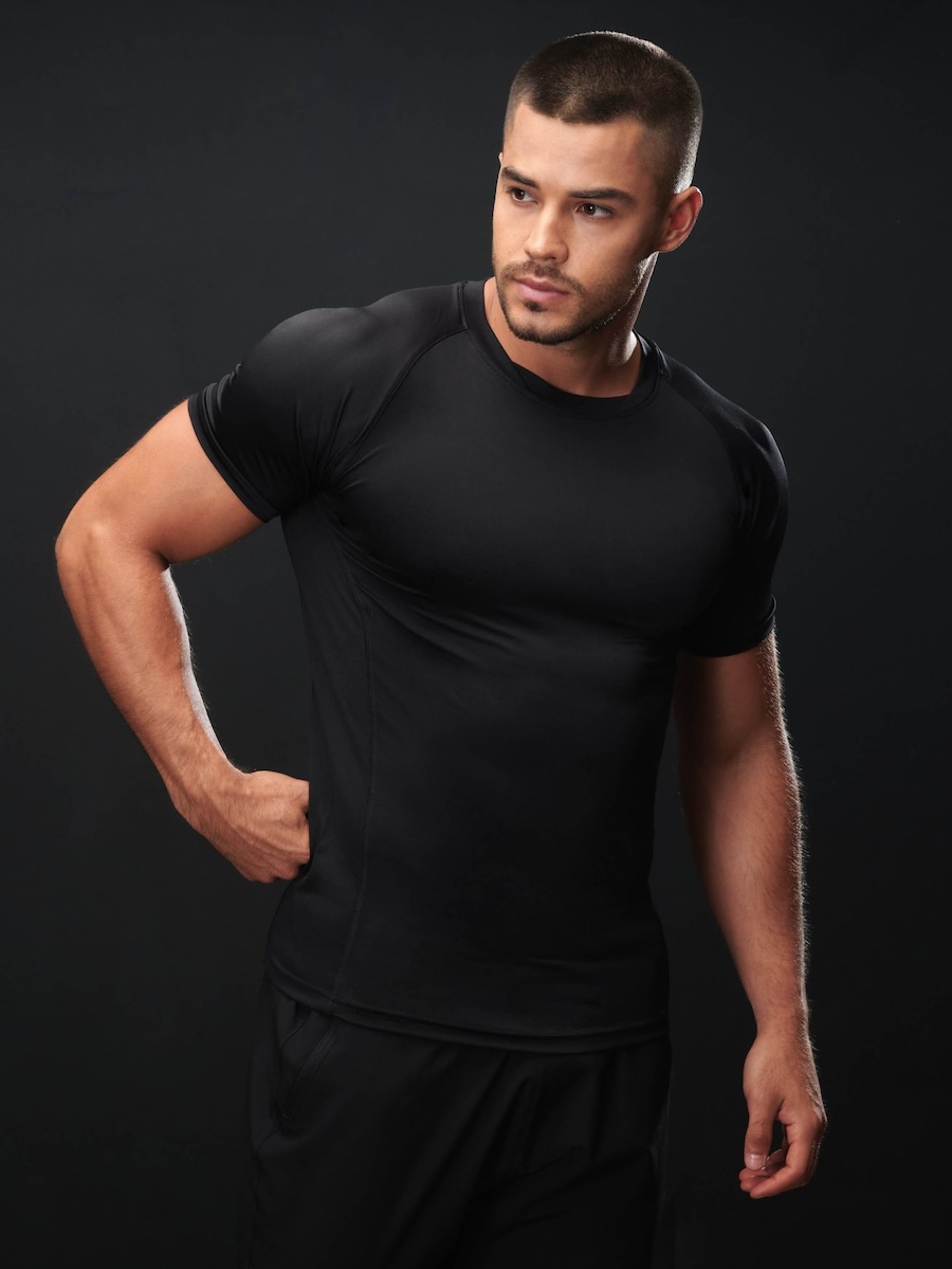 Męska koszulka Tombo Slim Fit TL515