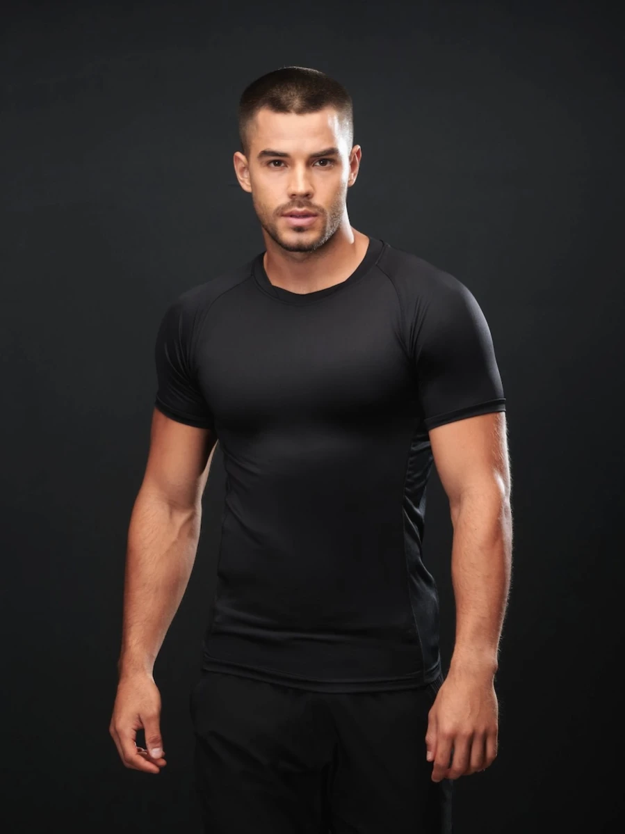 Męska koszulka Tombo Slim Fit TL515