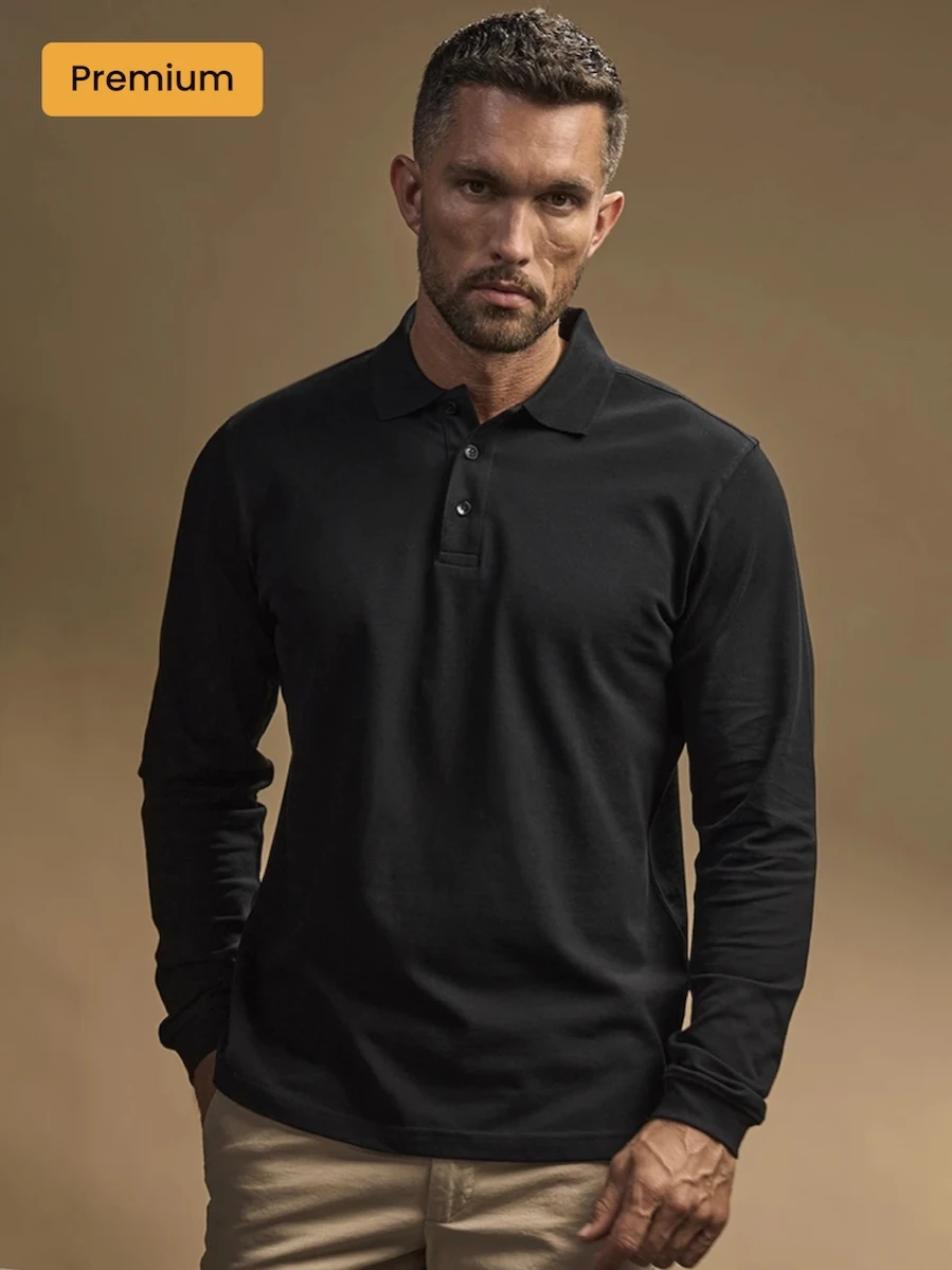 Męskie Polo Luxury Stretch LS 1406