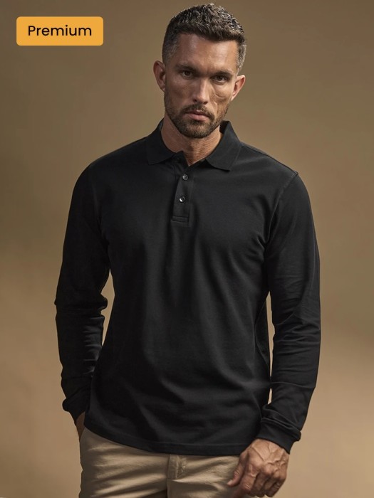 Męskie Polo Luxury Stretch LS 1406