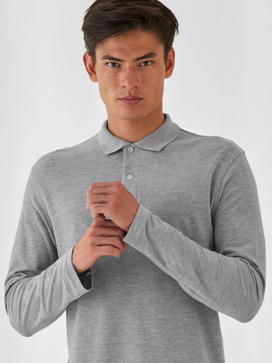 Męskie Polo ID.001 LSL PUI12