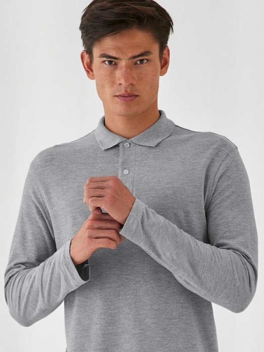 Męskie Polo ID.001 LSL PUI12