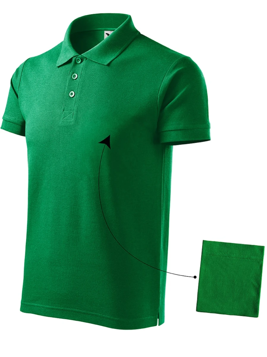 Koszulka Polo męska Malfini Cotton 212 (Zieleń trawy)