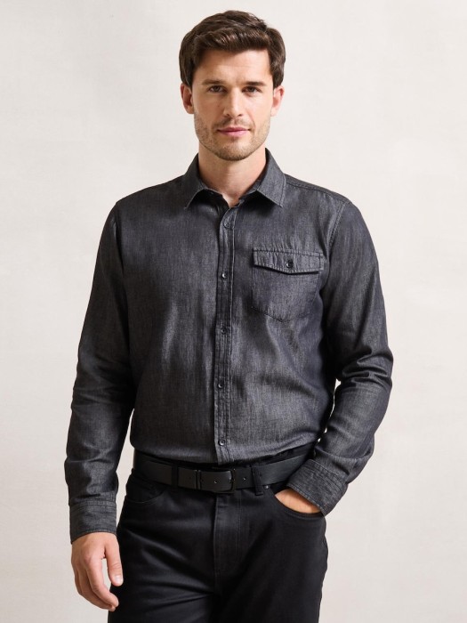 Męska koszula jeansowa Premier Workwear PR222