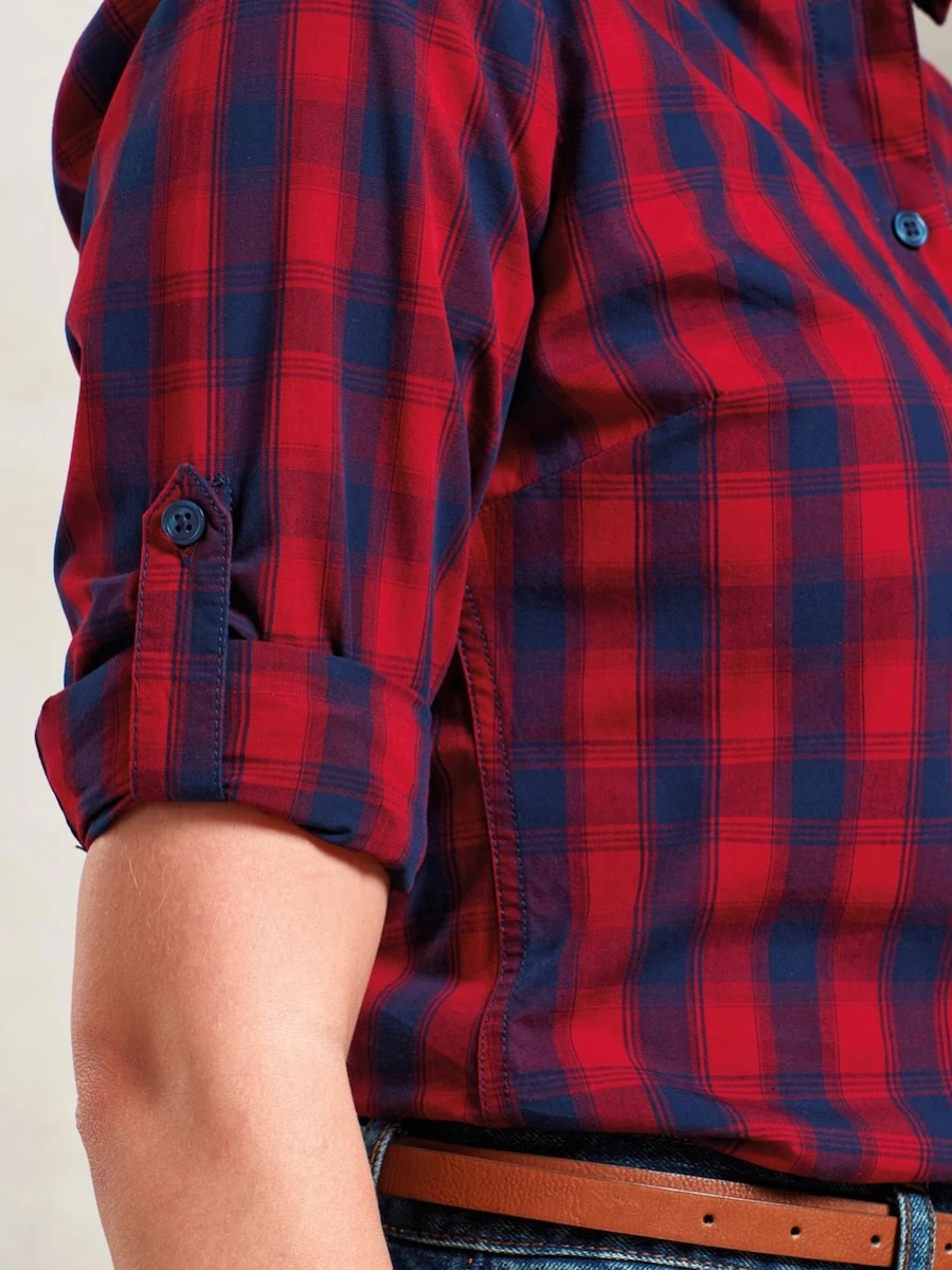 Damska koszula w kratę Premier Workwear Mulligan PR350