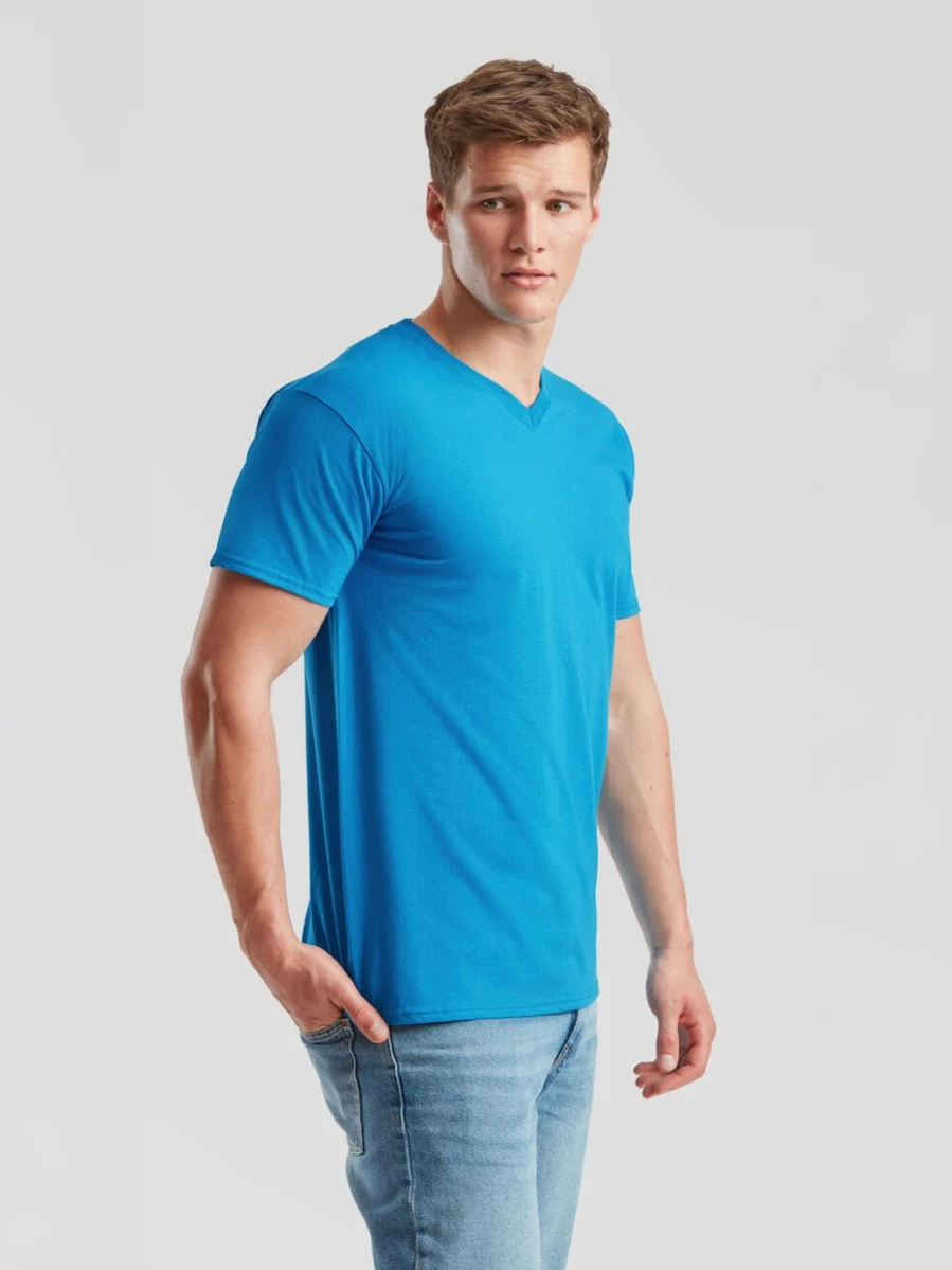 Męski T-shirt Valueweight V-Neck 61-066-0