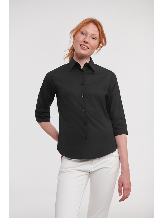 Koszula Russell Poplin Shirt  R-946F-0 (black)