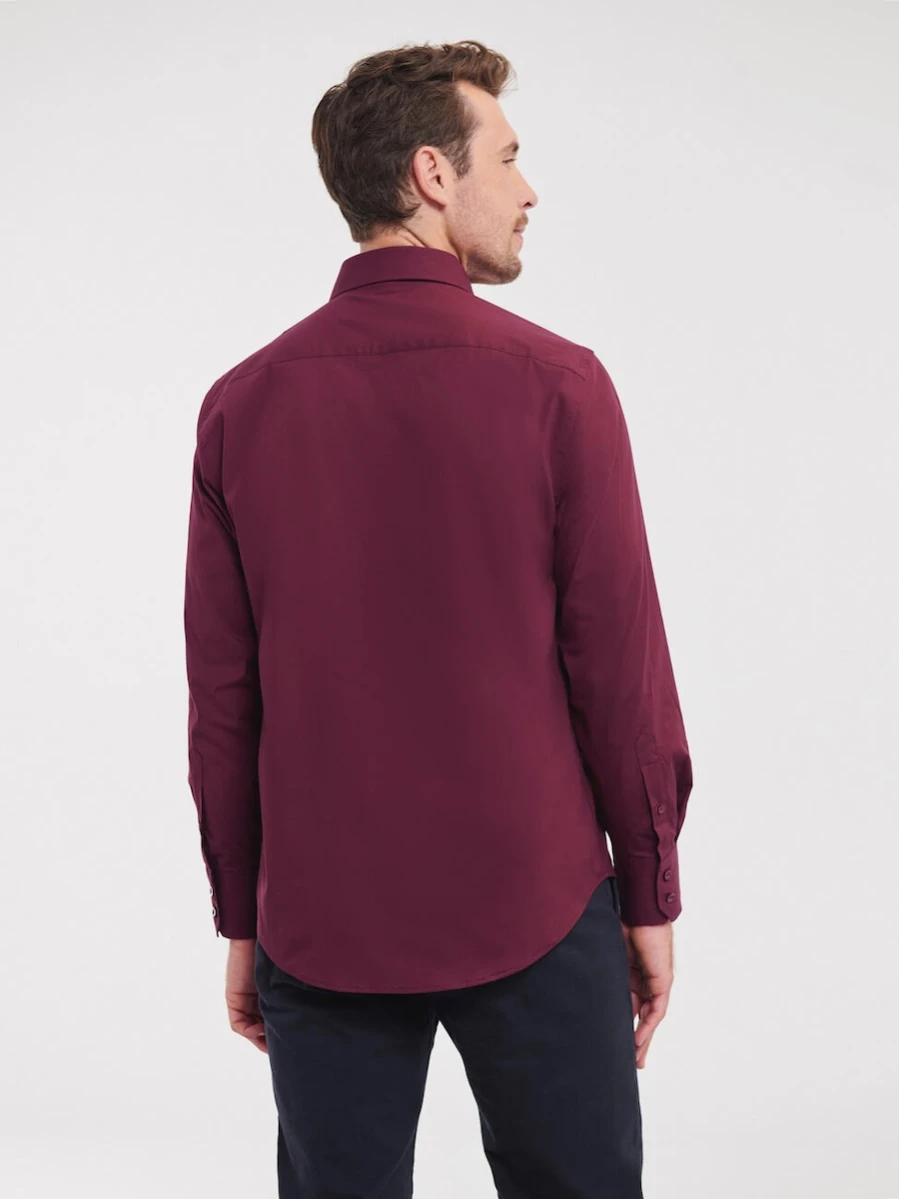 Męska koszula Russell Long Sleeve Fitted Stretch Shirt R-946M (port)
