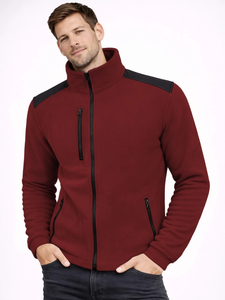 Polar unisex JHK FLRA340 - Burgundy/Black