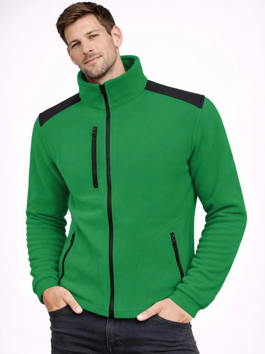 Polar unisex JHK FLRA340 - Kelly Green/Black
