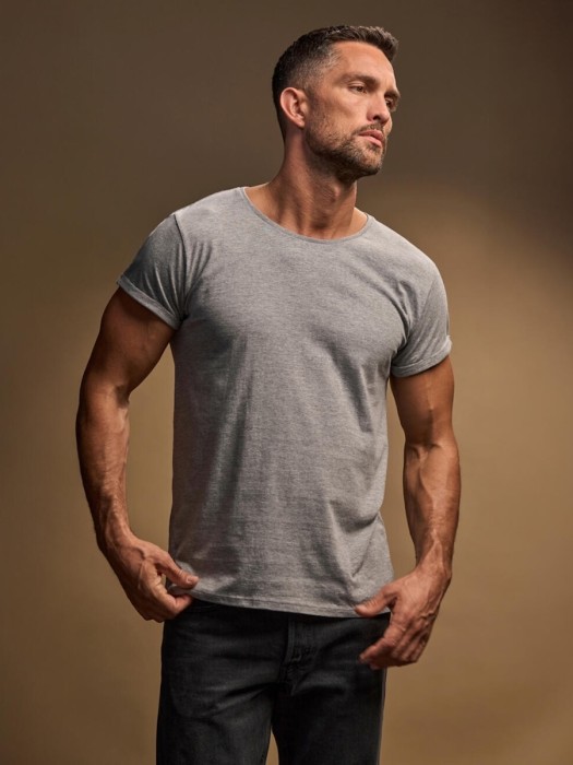Męski T-shirt Roll-Up 5062