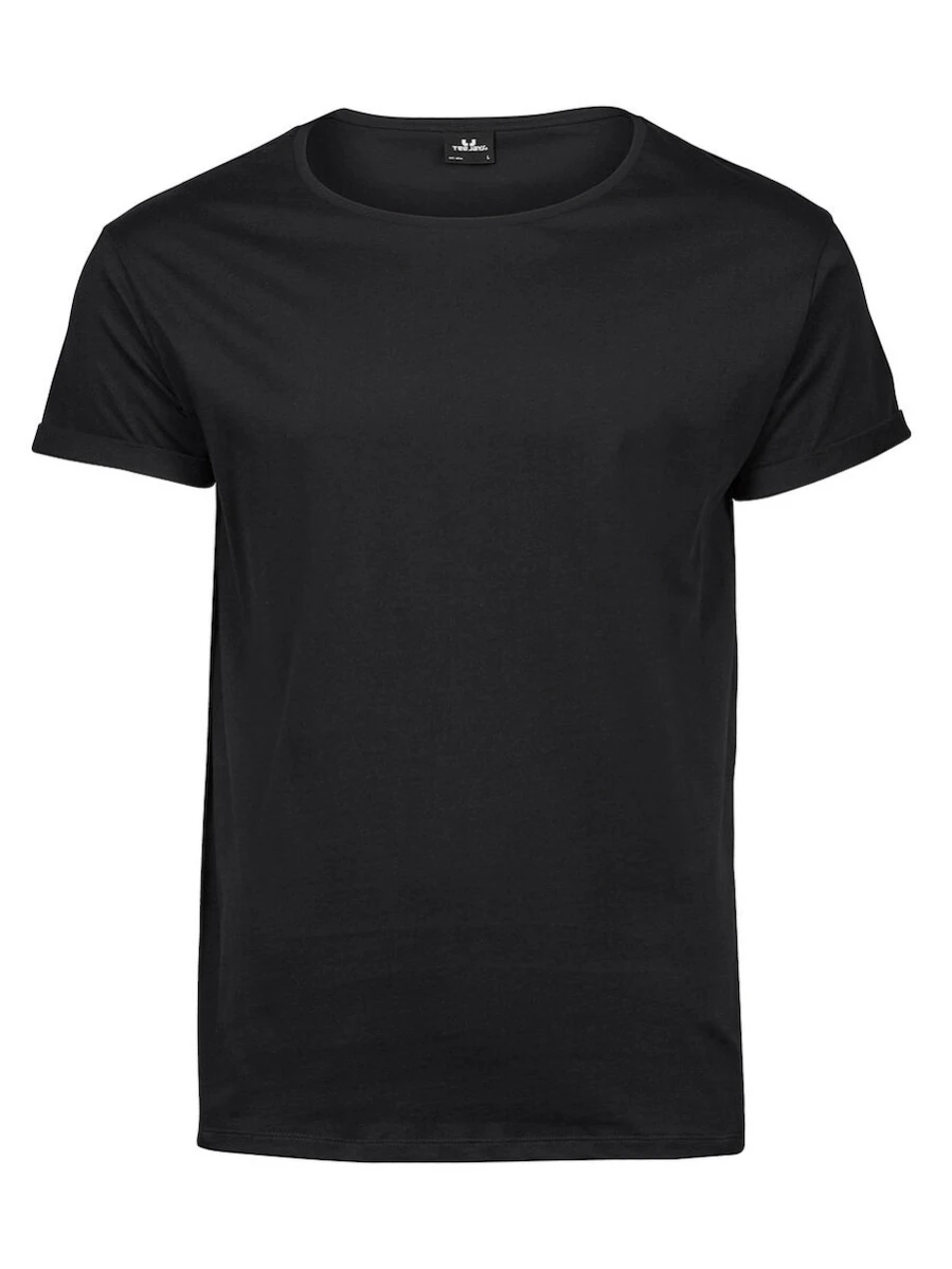 Męski T-shirt Roll-Up 5062/Black
